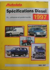 manuel d'atelier AUTODATA Spécifications Diesel 1997
