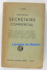 Nouveau secrétaire commercial