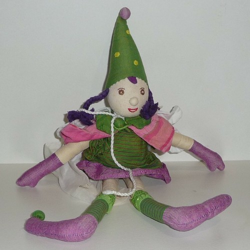 Doudou poupée oiseau - doudou,