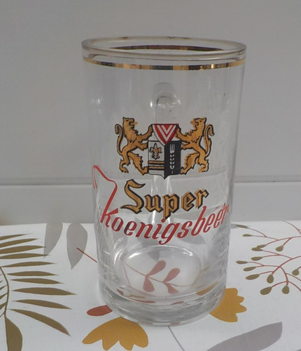Chope verre ancien biere - ,