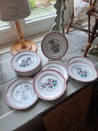 Assiettes dessert 3 cm - 12,