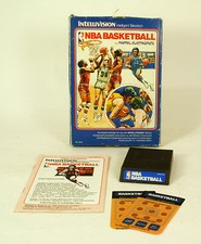 Intellivision boxed game NBA Basketball CIB Tested & Working