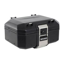 Top case tr37 terra 37l black edition lock system capacite 2 casques