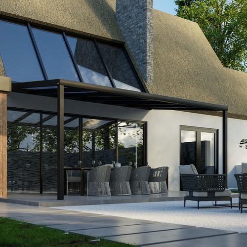 Pergola adossée carport - adossée,