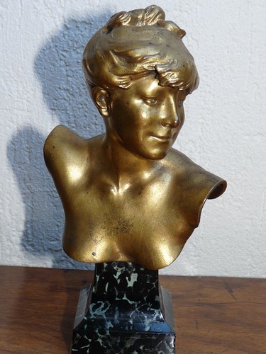 Superbe sculpture buste - , de