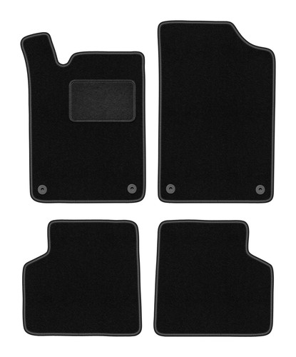 Tapis velours noir citroën - velours,