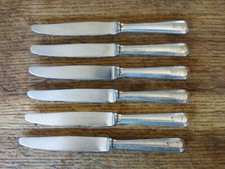 série de 6 couteaux Christofle pour l'hôtel restaurant le Crillon Paris