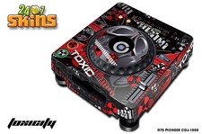 Autocollant Décalque Pour Table De Mixage DJ Pioneer CDJ 1000 Pro Audio TOXIC
