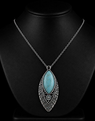 Collier turquoise vintage - turquoise,