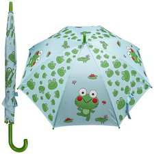 Parapluie A2Z 4 Enfants Stick Grenouille Imperméable Brolly 96cm Canopée