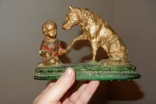 RARE ET ANCIEN PLÂTRE J