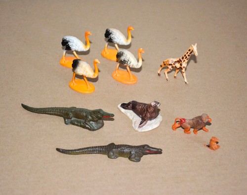 Figurines clairet lot - figurines, animaux