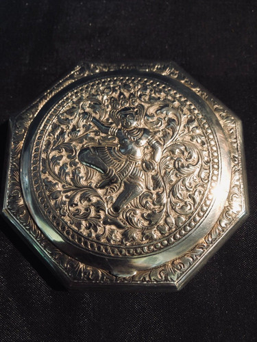 Ancienne boite poudrier - ancienne, en