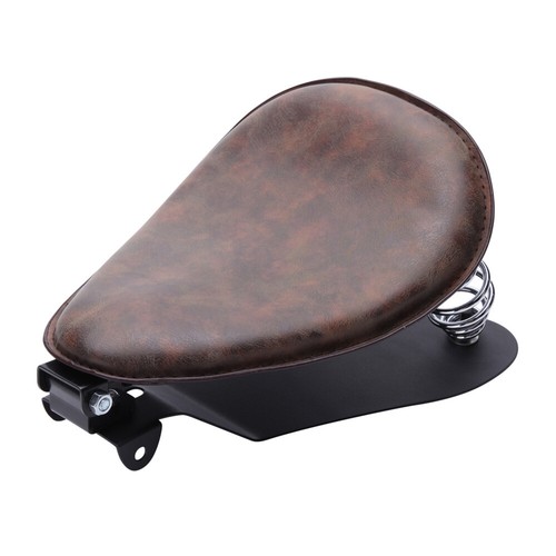 Aged brown motorcycle - brown, bobber