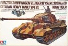 Tamiya king tiger rc tank - king,