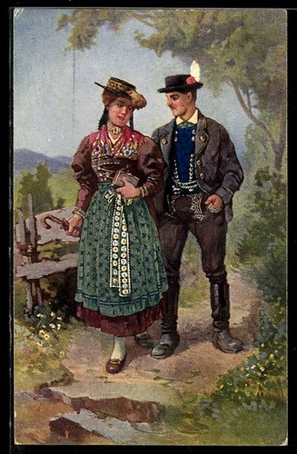 Carte postale artiste - carte, d'artiste