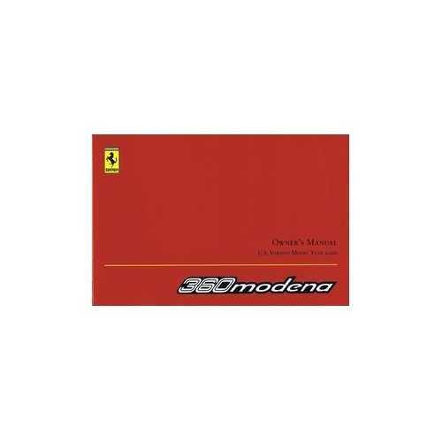 2000 ferrari 360 modena - 2000,