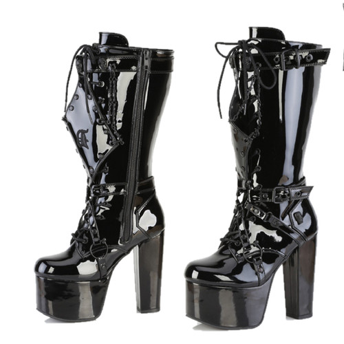 Demonia torment chunky - chunky, heel