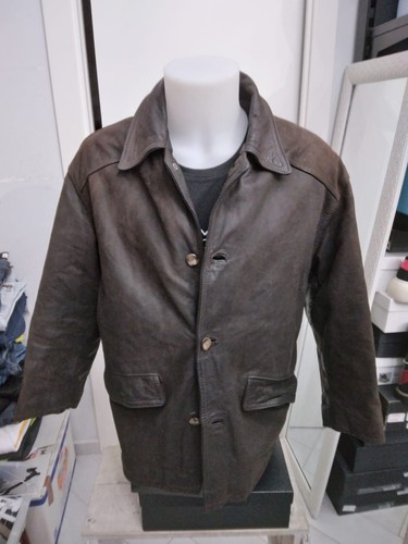 Véritable cuir veste daim - cuir, en