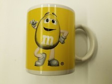 M&M's Yellow Coffee Mug 