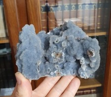 Calcédoine bleue, Forêt des Palanges..., Massif du Lévézou, Rodez, Aveyron (12)