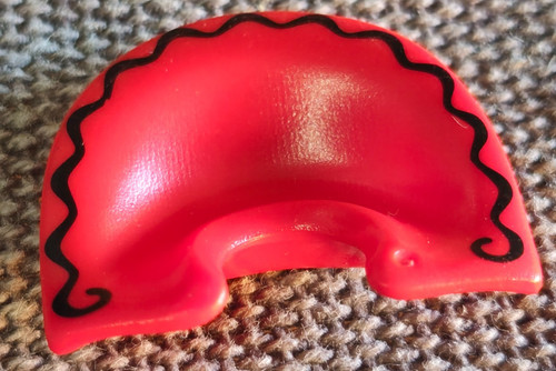 Playmobil collier rouge - collier,