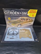 Collection altaya montez votre Citroën SM numéro 1 échelle 1/8 avec fascicule