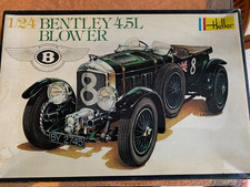 BENTLEY 4,5L BLOWER HELLER 1/24e maquette vintage