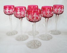 6 verres à vin du Rhin