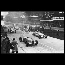 Photo A.025351 AUTO UNION TYPE B MERCEDES-BENZ W25 B AVUS GRAND PRIX 1935
