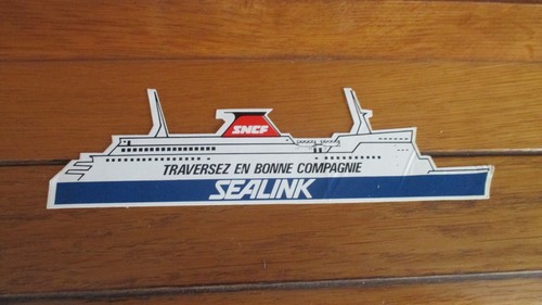 Sticker vintage ferry sealink - sticker,