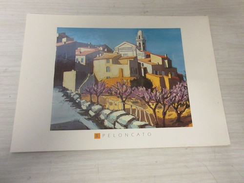 Carte postale tableau corse - cp,