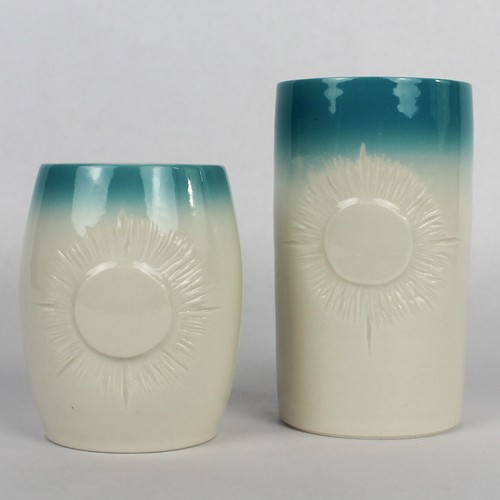 Ensemble vases en pottery - 2,