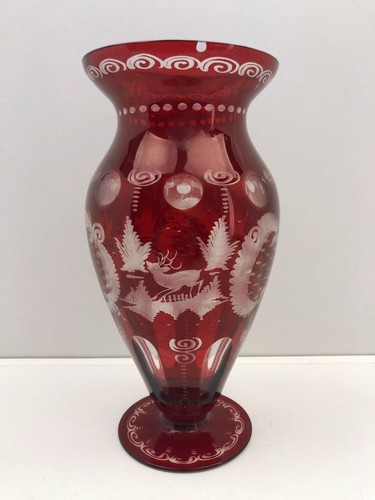 Vase cristal bohème - vase,