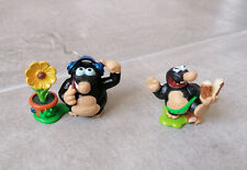 Lot 2 figurines monoblocs taupe Kinder surprise