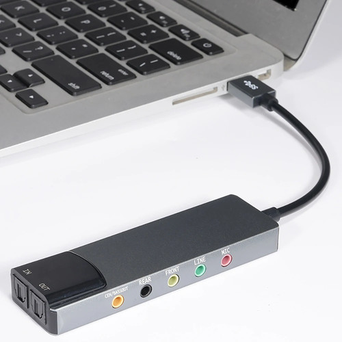 Carte son optique - externe, usb