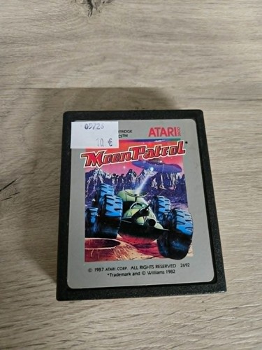 Jeu moon patrol atari 2600 - -,