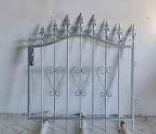 Porte De Jardin Métallique En Fer Forgé Amori-GT100/100S P.-Set Galvanisé