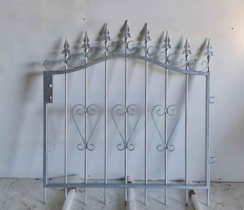 Porte jardin métallique - de, en
