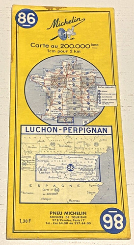 Carte michelin - carte, n°
