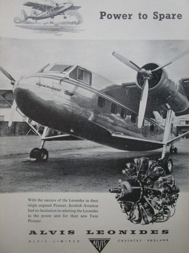 1955 pub alvis leonides aero - 8/1955,