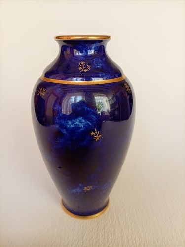 Petit vase sèvres bleu - petit, de