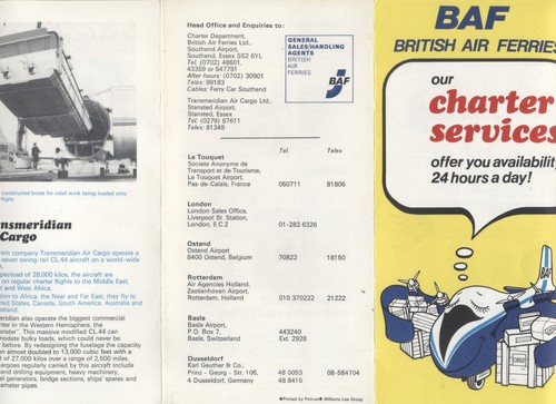 British air ferries winter - ferries,