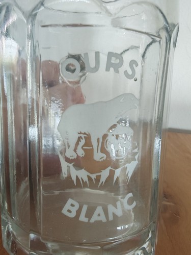 Ancienne chope biere ours - ancienne,