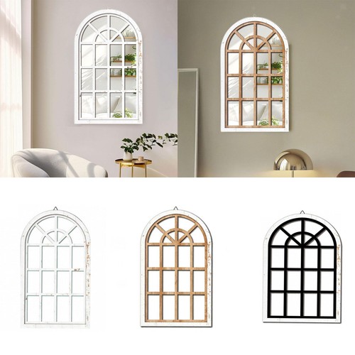 Miroir mural forme de - en,