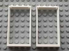 2 x Cadre de porte LEGO white
