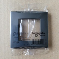1 Plaque simple - Anthracite - Alvais Design - SCHNEIDER ALOMBARD ALB83010