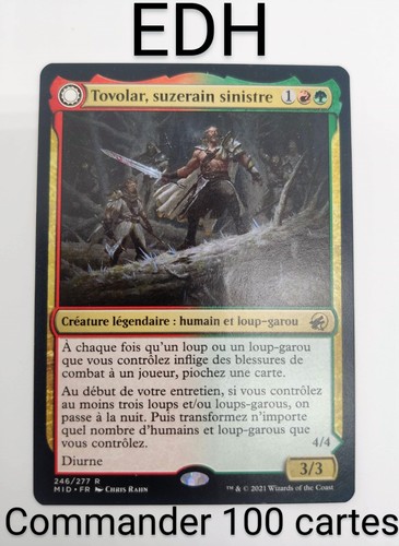 Mtg commander deck loup garou - deck,