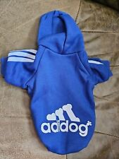 pull adidog chien taille M bleu