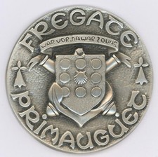 Frégate PRIMAUGUET Fond de coupelle  Marine 65 mm